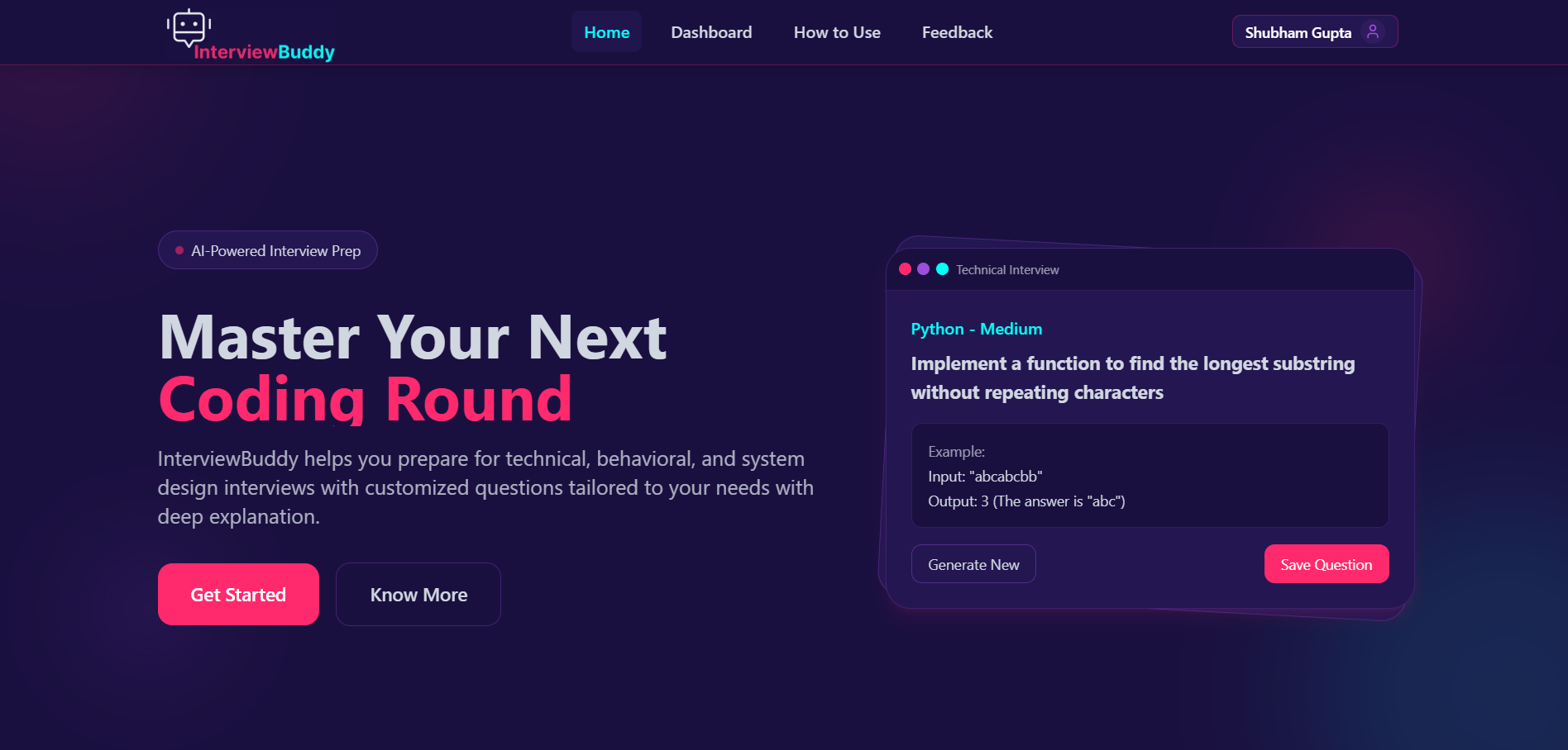 Interview Buddy - AI Interview Prep